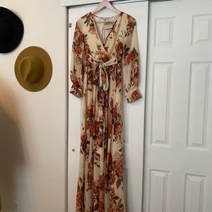 Baltic Born Maxi Dress - Fall Floral